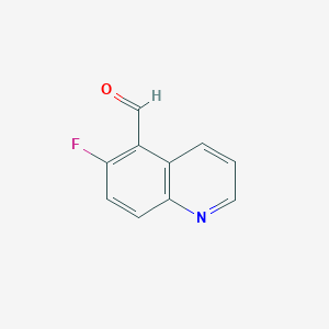 6-Fluoroquinoline-5-carbaldehyde - 