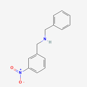 N-benzyl-1-(3-nitrophenyl)methanamine - 