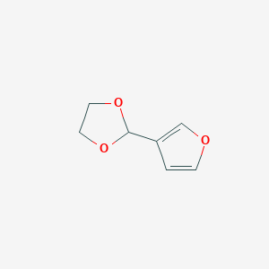 2-(Furan-3-yl)-1,3-dioxolane - 28872-87-9