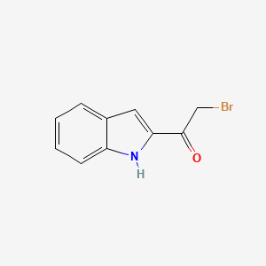 2-bromo-1-(1H-indol-2-yl)ethanone - 3470-72-2