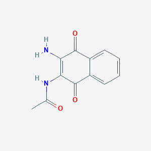 2-Acetylamino-3-amino-1,4-naphthoquinone - 13755-96-9