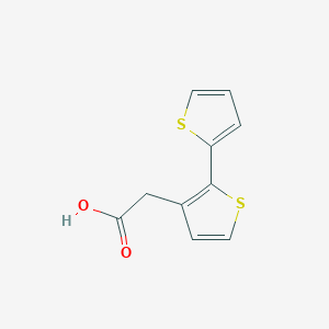 [2,2'-Bithiophene]-3-acetic acid - 114973-62-5