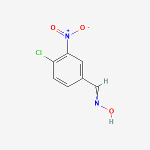 4-Chloro-3-nitrobenzaldehyde oxime - 