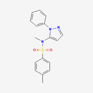 4-Methyl-N-methyl-N-(2-phenyl-2H-pyrazol-3-YL)benzenesulfonamide - 374632-71-0