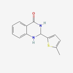 2-(5-methylthiophen-2-yl)-2,3-dihydroquinazolin-4(1H)-one - 