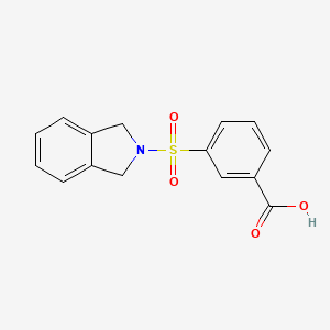 3-(1,3-Dihydro-isoindole-2-sulfonyl)-benzoic acid - 