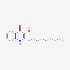 3,4-Quinolinediol, 2-nonyl- - 521313-36-0