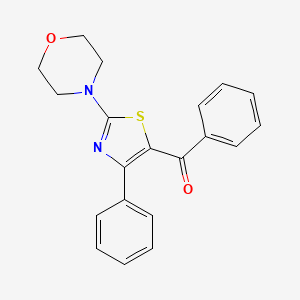 4-(5-Benzoyl-4-phenyl-1,3-thiazol-2-yl)morpholine - 