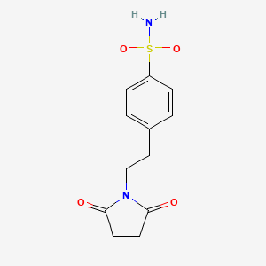 4-[2-(2,5-Dioxopyrrolidin-1-yl)ethyl]benzenesulfonamide - 