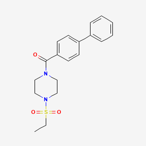 1-(4-Biphenylylcarbonyl)-4-(ethylsulfonyl)piperazine - 