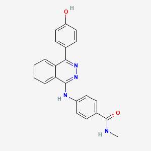 4-[4-(4-Hydroxy-phenyl)-phthalazin-1-ylamino]-N-methyl-benzamide - 