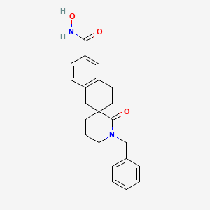 1'-Benzyl-N-hydroxy-2'-oxo-3,4-dihydro-1H-spiro[naphthalene-2,3'-piperidine]-6-carboxamide - 