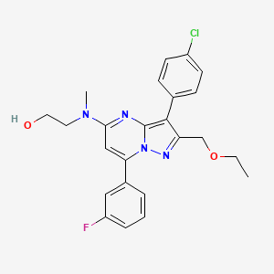 Pyrazolo[1,5-a]pyrimidine derivative 13 - 