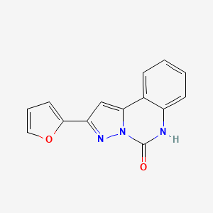 2-(Furan-2-YL)pyrazolo[1,5-C]quinazolin-5(6H)-one - 