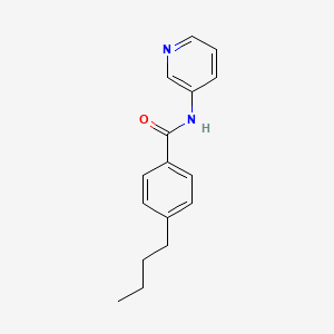 4-butyl-N-(pyridin-3-yl)benzamide - 