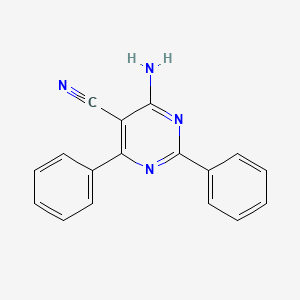 4-Amino-2,6-diphenylpyrimidine-5-carbonitrile - 20954-77-2