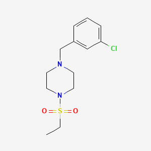 1-(3-Chlorobenzyl)-4-(ethylsulfonyl)piperazine - 
