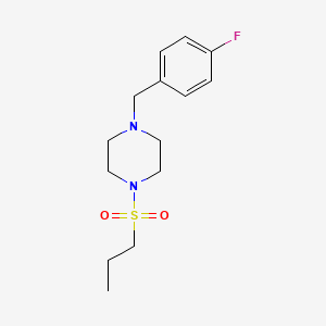 1-(4-Fluorobenzyl)-4-(propylsulfonyl)piperazine - 