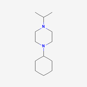 1-Cyclohexyl-4-(propan-2-yl)piperazine - 