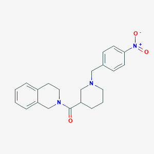 3,4-dihydroisoquinolin-2(1H)-yl[1-(4-nitrobenzyl)piperidin-3-yl]methanone - 