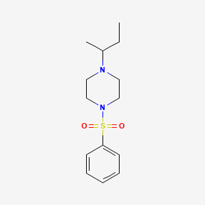 1-(Butan-2-yl)-4-(phenylsulfonyl)piperazine - 