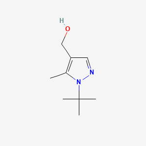 (1-tert-butyl-5-methyl-1H-pyrazol-4-yl)methanol - 