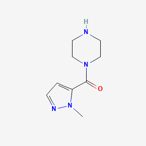 1-(1-methyl-1H-pyrazole-5-carbonyl)piperazine - 