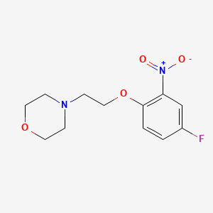 4-[2-(4-Fluoro-2-nitrophenoxy)ethyl]morpholine - 1011397-01-5