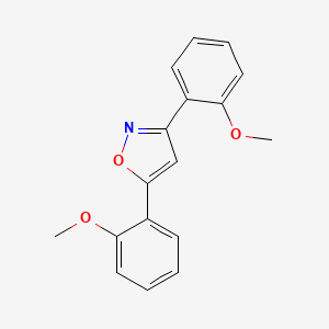 3,5-Bis(2-methoxyphenyl)-1,2-oxazole - 