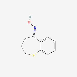 3,4-dihydro-1-benzothiepin-5(2H)-one oxime - 