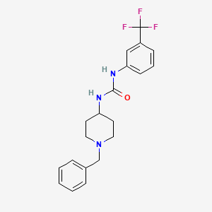 1-(1-Benzylpiperidin-4-yl)-3-(3-(trifluoromethyl)phenyl)urea - 