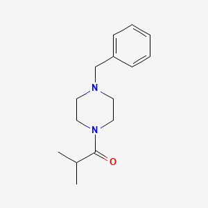 1-(4-Benzylpiperazin-1-yl)-2-methylpropan-1-one - 