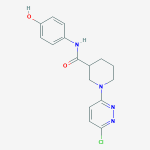 1-(6-chloropyridazin-3-yl)-N-(4-hydroxyphenyl)piperidine-3-carboxamide - 