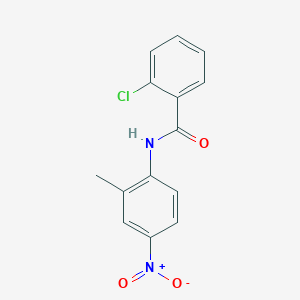 2-chloro-N-(2-methyl-4-nitrophenyl)benzamide - 