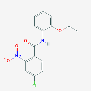 4-chloro-N-(2-ethoxyphenyl)-2-nitrobenzamide - 
