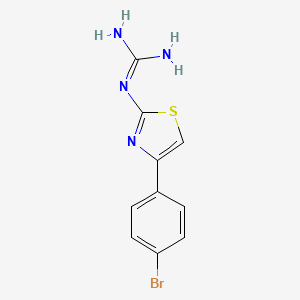 1-(4-(4-Bromophenyl)thiazol-2-yl)guanidine - 