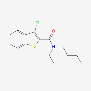 N-butyl-3-chloro-N-ethyl-1-benzothiophene-2-carboxamide - 