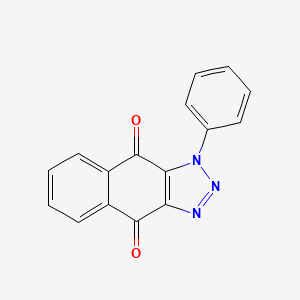 1H-Naphtho(2,3-d)-1,2,3-triazole-4,9-dione, 1-phenyl- - 5466-47-7
