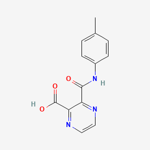 3-[(4-Methylphenyl)carbamoyl]pyrazine-2-carboxylic acid - 278610-26-7