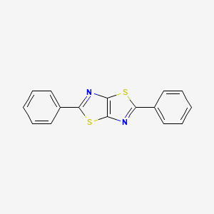 2,5-Diphenyl(1,3)thiazolo(5,4-d)(1,3)thiazole - 6641-96-9