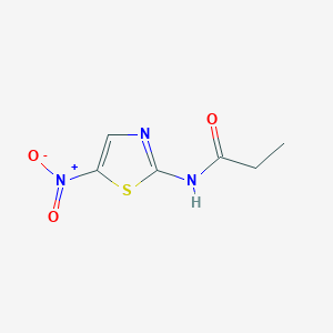 N-(5-nitro-1,3-thiazol-2-yl)propanamide - 14538-16-0