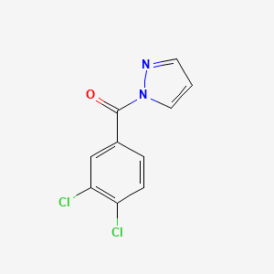(3,4-dichlorophenyl)(1H-pyrazol-1-yl)methanone - 