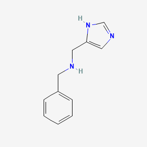 Benzyl[(1H-imidazol-5-YL)methyl]amine - 