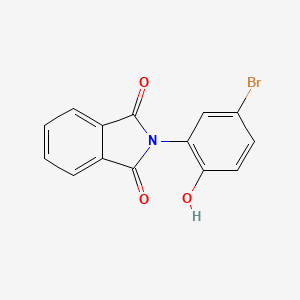 2-(5-bromo-2-hydroxyphenyl)-1H-isoindole-1,3(2H)-dione - 