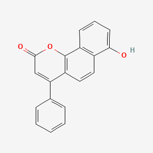 7-hydroxy-4-phenyl-2H-benzo[h]chromen-2-one - 