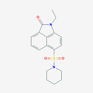 1-ethyl-6-(1-piperidinylsulfonyl)benzo[cd]indol-2(1H)-one - 