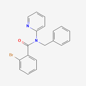 N-benzyl-2-bromo-N-(pyridin-2-yl)benzamide - 