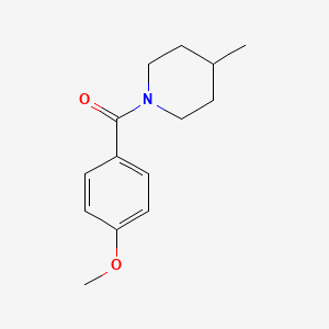 1-(4-Methoxybenzoyl)-4-methylpiperidine - 