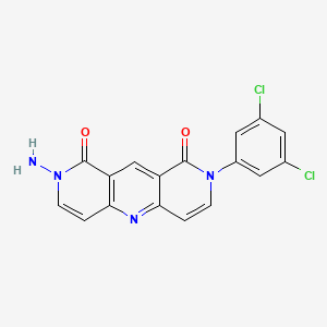 2-amino-8-(3,5-dichlorophenyl)pyrido[4,3-b][1,6]naphthyridine-1,9(2H,8H)-dione - 