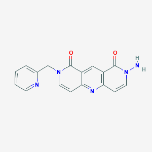 2-amino-8-(2-pyridylmethyl)pyrido[4,3-b][1,6]naphthyridine-1,9(2H,8H)-dione - 